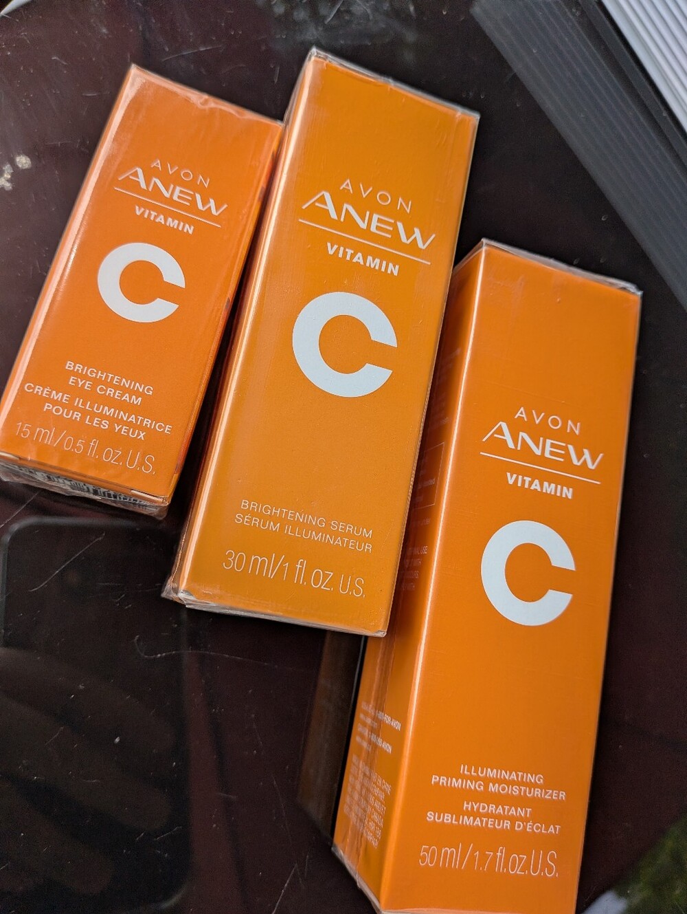 Avon Anew Vitamin C Brightening Trio Brand New Moisturizer Serum Eye Cream